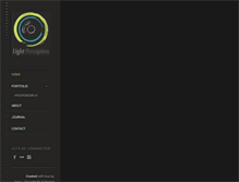Tablet Screenshot of light-perception.com